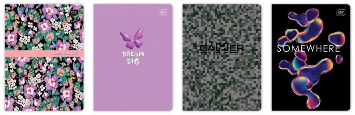 Zeszyt A5/60K linia M 70g Mat+UV 10szt