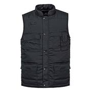 Portwest portwest S414 shetland Bodywarmer gilet nowa odzież robocza dla mężczyzn Warm ubranie, czarny S4