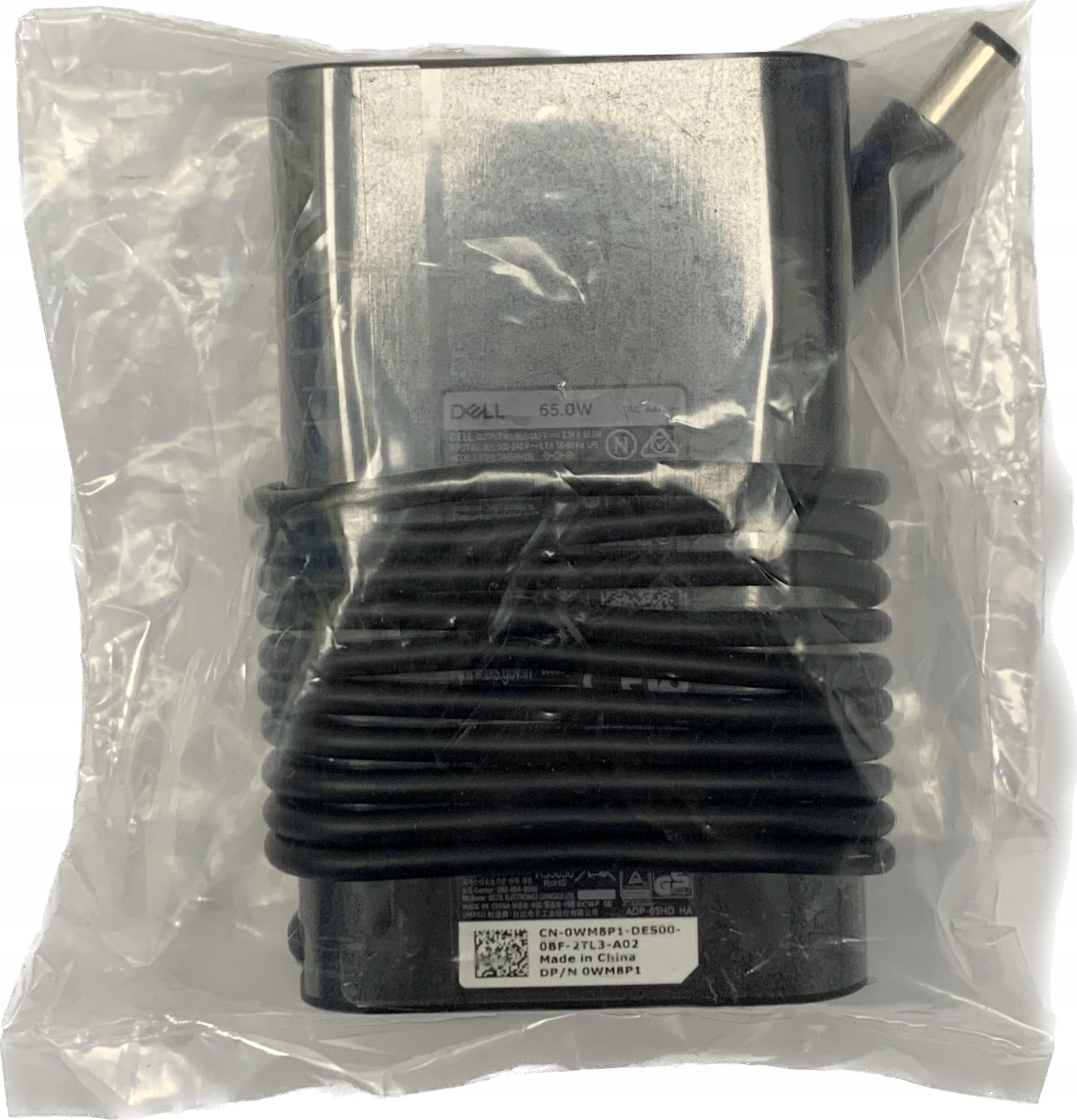 Zasilacz do laptopa Dell AC Adapter, 65W, 19.5V, 3