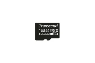 Transcend TS16GUSDC10I pamięć flash 16 GB MicroSDHC MLC Klasa 10 - Karty pamięci - miniaturka - grafika 1
