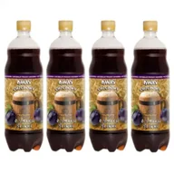 Napoje gazowane - Obolon Kwas Chlebowy o smaku śliwki Zgrzewka 4 x 1 l - miniaturka - grafika 1