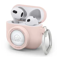 Inne akcesoria audio-wideo - ELAGO Etui na AirPods 3 z miejscem na AirTag, Snapshot Case, Sand Pink - miniaturka - grafika 1