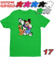 Koszulki męskie - Dziecięca Koszulka Z Nadrukiem Duży Wybór Myszka Miki Różne -M 134-140 - miniaturka - grafika 1