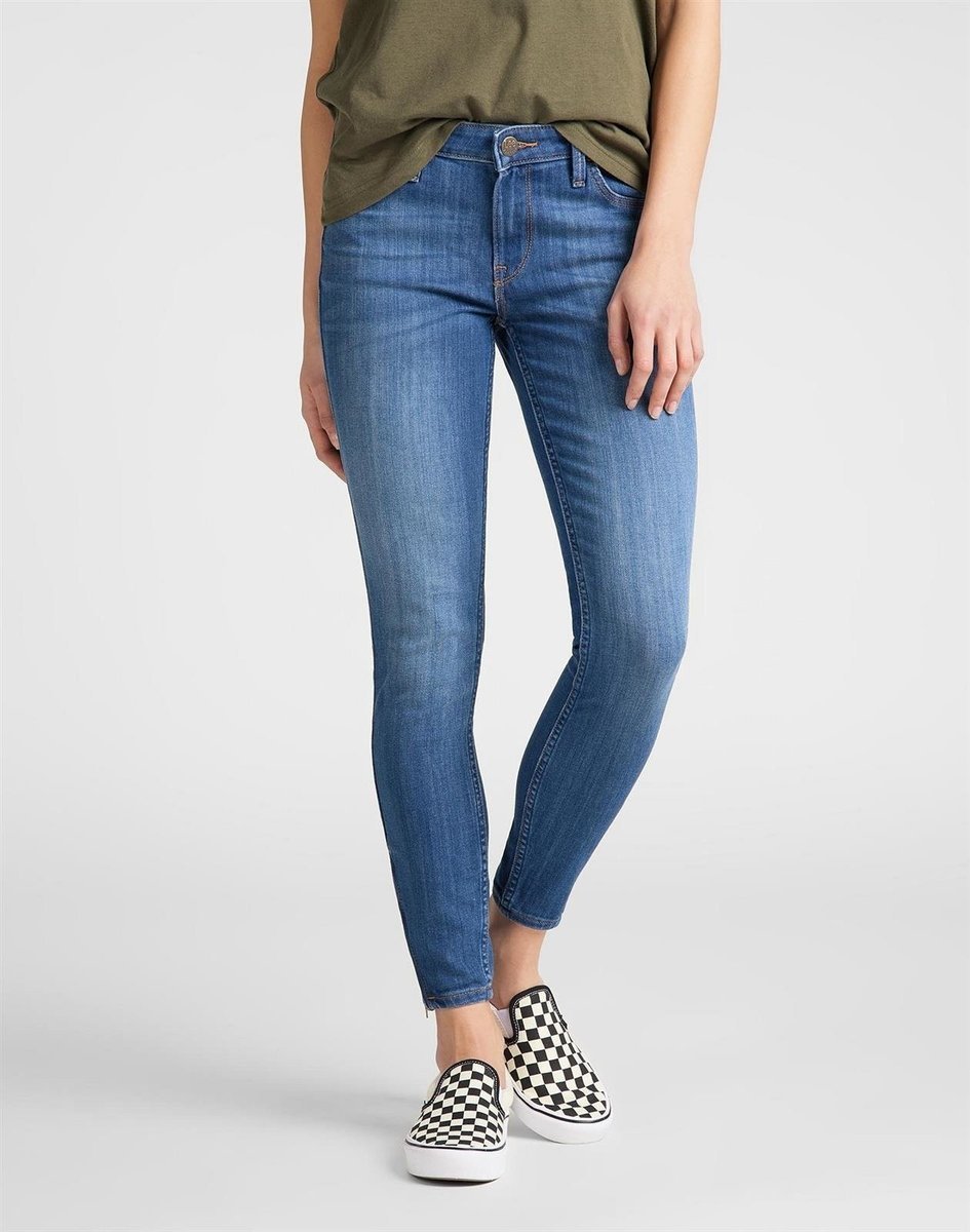 Jeansy Lee Scarlett Cropped High Blue L30CPFYO 26 33