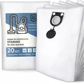 Worki do odkurzaczy - 20x Worek do Odkurzacza Starmix Isc ARD-1625 Ews Syntetyczny Duży Torba G9 - miniaturka - grafika 1