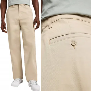 Lee LOOSE CHINO Stone Chetopa Twill BARDZO LUŹNE BEŻOWE CHINOSY W32 L32 - Spodnie męskie - miniaturka - grafika 1