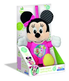 Clementoni Disney Baby Minnie Świecący Pluszak - Zabawki interaktywne dla dzieci - miniaturka - grafika 1
