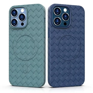 Plecione etui Woven Case do iPhone 14 - czarne - Etui i futerały do telefonów - miniaturka - grafika 4