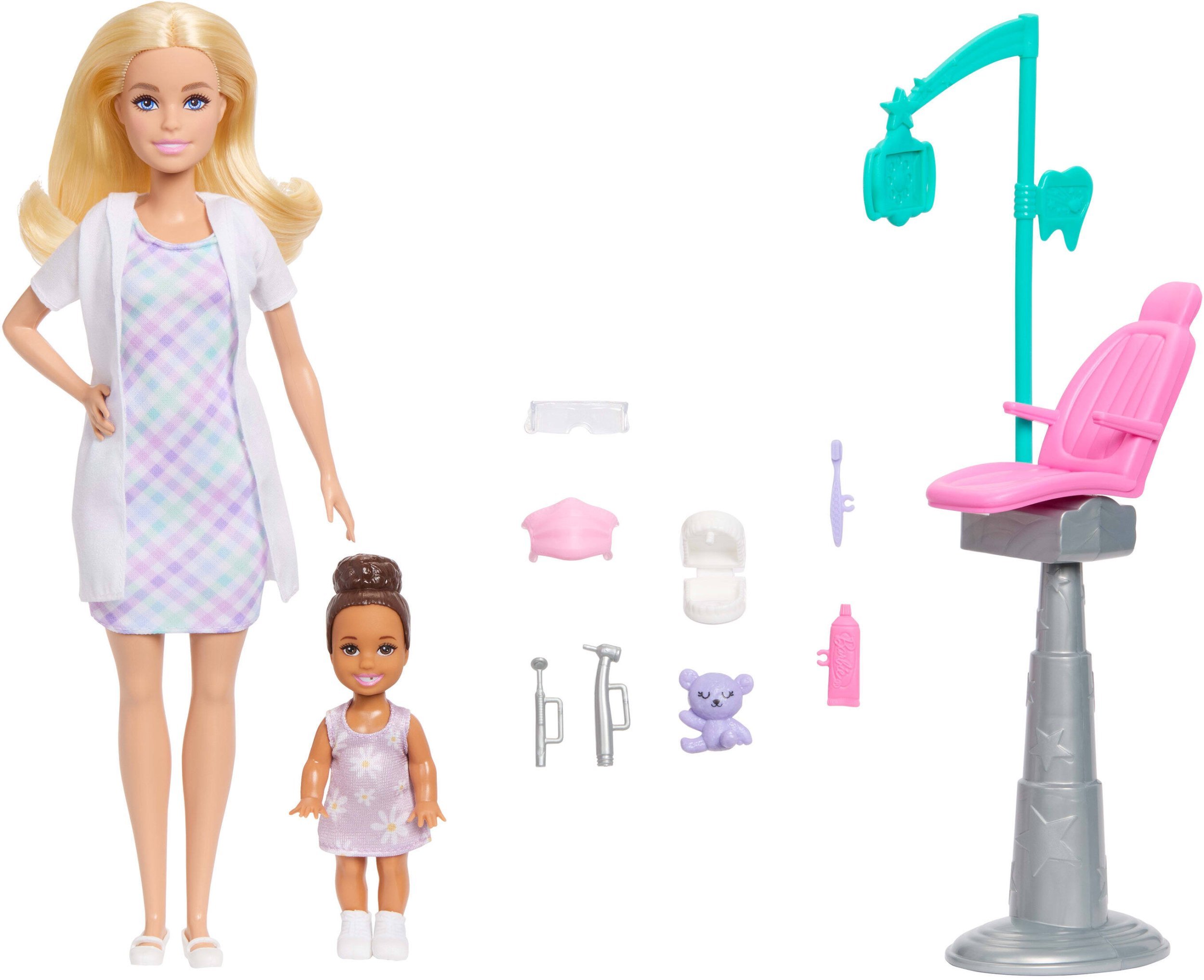 Lalka Barbie Mattel BARBIE lalka dentystka JMK14