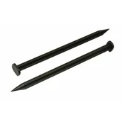 Akcesoria do ogrodzeń - Kotwy do obrzeży 25cm 12szt. czarne - miniaturka - grafika 1