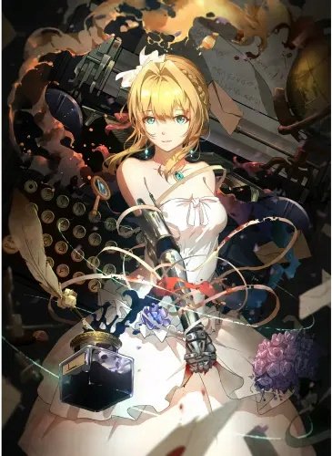 Plakat Anime Violet Evergarden ve_027 A2 (custom)