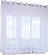 Firany - FIRANA GOTOWA 500X160 PRZELOTKI PROSTA LAMÓWKA - miniaturka - grafika 1