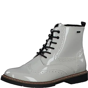 s.Oliver Damskie [Kobiety] 5-25255-41 Botki, beżowe patent, 36 EU, beżowy patent, 36 EU - Botki damskie - miniaturka - grafika 1