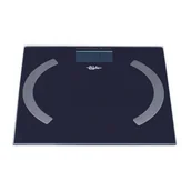 Wagi łazienkowe - Waga elektroniczna app AIFIT czarny/chrom - miniaturka - grafika 1