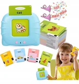 Zabawki interaktywne dla dzieci - ZABAWKA DO NAUKI ANGIELSKIEGO DUŻO SŁÓWEK PREZENT DLA 3 4 5 6 7 8 LATKA - miniaturka - grafika 1