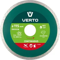 Materiały ścierne - Verto Tarcza diamentowa 115mm, pełna, , 61H2P1 - miniaturka - grafika 1