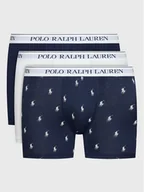 Majtki męskie - Polo Ralph Lauren Komplet 3 par bokserek 714830300036 Kolorowy - miniaturka - grafika 1