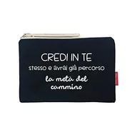 Kosmetyczki, organizery i kuferki - hello-bags Damski N-002-Krediinte kosmetyczka/portfele, czarny, średni, czarny, m - miniaturka - grafika 1