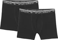 Majtki męskie - Bielizna męska bokserki 4F 4FWSS24UBXSM036 2-pack  r.S - miniaturka - grafika 1