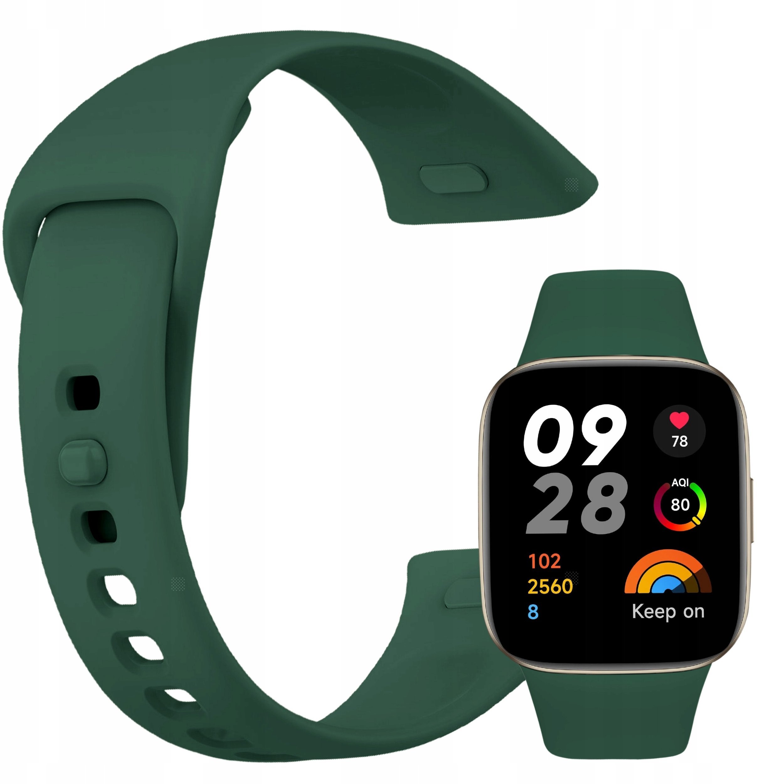 ChronSmarta Pasek ChronSmarta do smartwatch'a Xiaomi Redmi Watch 3 Zielony