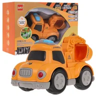Klocki - Autko Budowlane Koparka na Magnesy - miniaturka - grafika 1