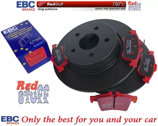 Tylne CERAMICZNE klocki RedStuff + tarcze hamulcowe 280mm EBC seria Premium Ford Kuga 2013-2016 - Tarcze hamulcowe - miniaturka - grafika 2