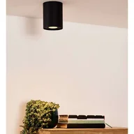 Lampy sufitowe - Lucide TUBE Reflektor sufitowy Czarny 1-punktowy Nowoczesny Obszar wewnętrzny TUBE Czas dostawy od 2-3 tygodni 22952/11/30 - miniaturka - grafika 1