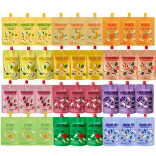 Owolovo Mix 12 smaków  Musów owocowych 200 g x 36 sztuk - Koncentraty warzywne, przeciery - miniaturka - grafika 1