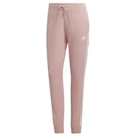 Spodnie rowerowe - adidas Women's W 3S SJ C PT Pants, Wonder Mauve/White, 2 x SS - miniaturka - grafika 1