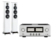 Zestawy stereo - Luxman L-507Z (srebrny) + VELA FS409 (biały) - miniaturka - grafika 1