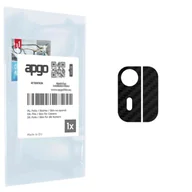 Pozostałe akcesoria do telefonów - Folia naklejka skórka strukturalna na wyspę aparatu do Nokia C02 - różne kolory na kamerę, obiektyw apgo SKINS Lens Protector - miniaturka - grafika 1