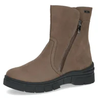 Kozaki damskie - Caprice Damskie buty 9-26437-41, modne kozaki, taupe Nubuc, 36 EU, taupe nubuc, 36 EU - miniaturka - grafika 1