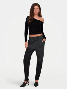 ONLY Bluzka Live Love 15344398 Czarny Slim Fit - Bluzki damskie - miniaturka - grafika 1