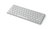 Klawiatury - Microsoft Designer Compact Keyboard Bluetooth QWERTZ Biały 21Y-00037 - miniaturka - grafika 1
