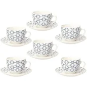 Filiżanki - TOGNANA Zestaw filiżanek TOGNANA Down Town 270 ml 12 elementów) - miniaturka - grafika 1