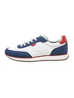 Koszulki męskie - Levis Stopka i akcesoria Stag Marea, Trampki męskie, Regular White, 43 EU, Regular Fit, 43 EU - miniaturka - grafika 1