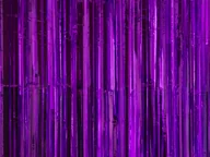 Dekoracje sali - Kurtyna - zasłona na drzwi fioletowa metaliczna - 100 x 200 cm - miniaturka - grafika 1