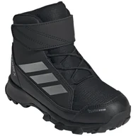 Buty dla chłopców - Dziecięce buty zimowe Adidas Terrex Snow Cw K Rozmiar butów (UE): 31,5 / Kolor: czarny - miniaturka - grafika 1