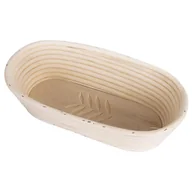 Pozostałe akcesoria kuchenne - Orion Koszyk do wyrastania chleba rattanowy 32x15x9 LIŚĆ 731179 - miniaturka - grafika 1