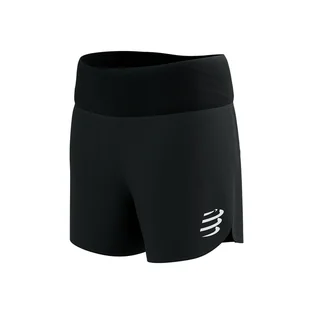 COMPRESSPORT Spodenki biegowe damskie PERFORMANCE SHORT black - Spodnie sportowe damskie - miniaturka - grafika 8