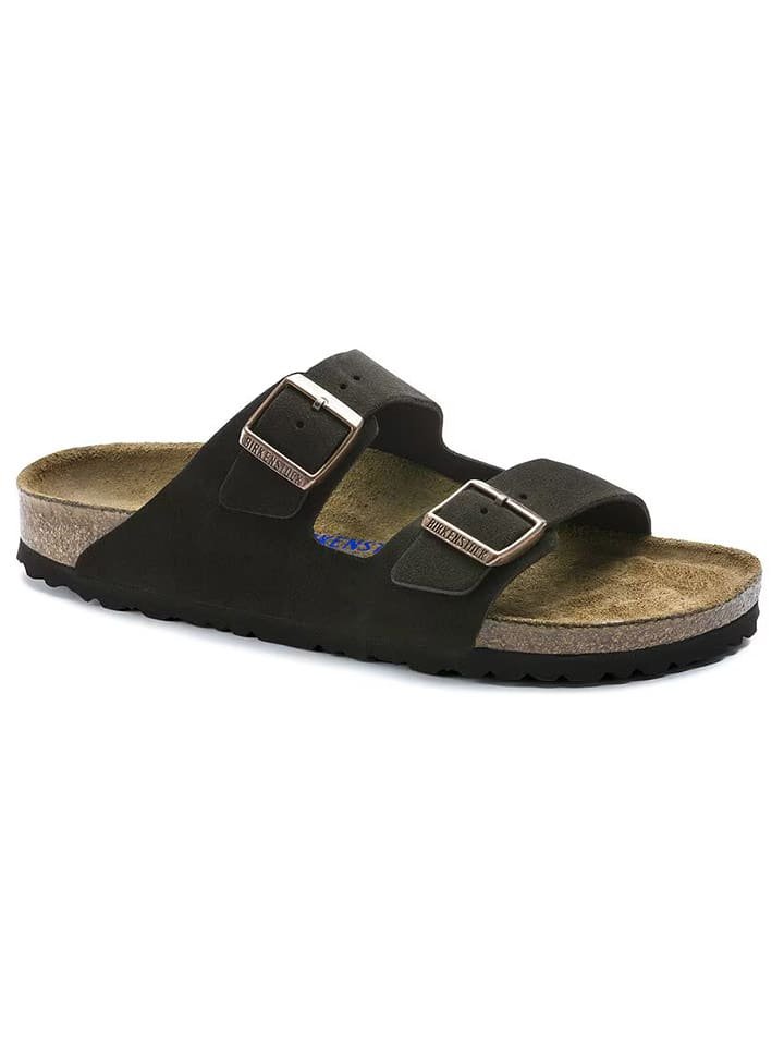 Birkenstock Skórzane klapki 