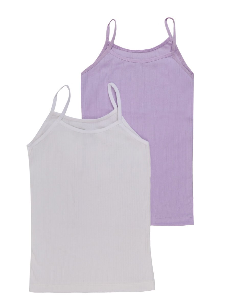 Podkoszulka dziewczęca podkoszulek dziecięcy bawełniany 2PAK 98-104 MYWAY