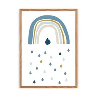 Wyposażenie pokoiku dziecięcego - Obrazek Rain of Happiness - miniaturka - grafika 1