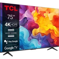 Telewizory - TCL 75V6B 75" LED 4K Google TV - miniaturka - grafika 1