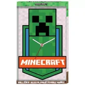 Zegary - Zegar ścienny Minecraft XL MDF MIN3023 - miniaturka - grafika 1