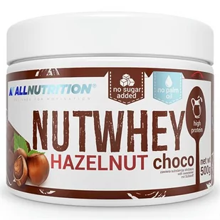 ALLNUTRITION ALLNUTRITION Nutwhey Hazelnut Choco 500g - Batony proteinowe - miniaturka - grafika 1