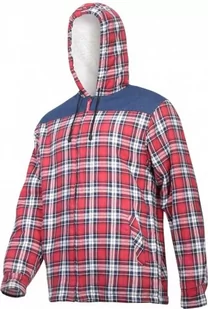 LAHTI PRO Koszula flanelowa robocza ocieplana z kożuszkiem w kratę L41807 XL - Odzież robocza - miniaturka - grafika 1