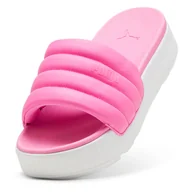 Klapki i japonki damskie - Damskie Klapki PUMA KARMEN SLIDE PUFFY WNS 39539902 – Różowy - miniaturka - grafika 1