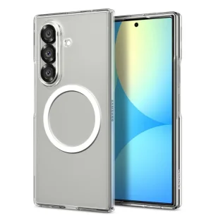 Etui do Galaxy Z Fold 7 Spigen AirSkin Mag MagSafe Clear/White - Etui i futerały do telefonów - miniaturka - grafika 1