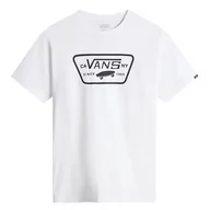 Koszulki męskie - Koszulka Vans Full Patch VN000QN8YB21 - biała - miniaturka - grafika 1